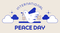 Retro Peace Day Video Image Preview