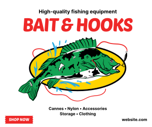 Bait & Hooks Fishing Facebook post Image Preview