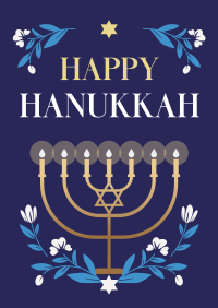 Hanukkah Candles Poster Image Preview