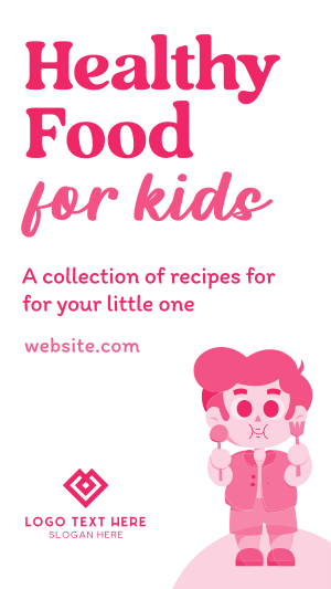 Healthy Recipes for Kids Instagram Reel Image Preview