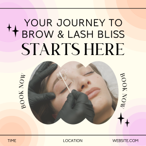 Lash Bliss Journey Instagram post Image Preview