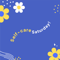 Self-Care Saturday Instagram Post Design