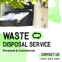 Waste Disposal Management Instagram post Image Preview