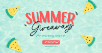 Refreshing Summer Giveaways Facebook ad Image Preview