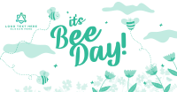 Happy Bee Day Garden Facebook ad Image Preview
