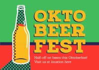 OktoBeer Fest Postcard Design