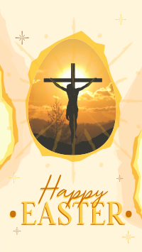 Religious Easter Facebook Story Design