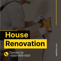 House Renovation Instagram Post Design