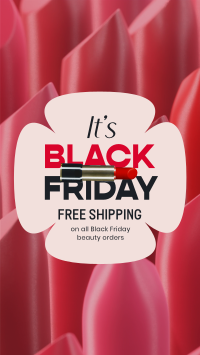 Cosmetics Black Friday TikTok Video Image Preview