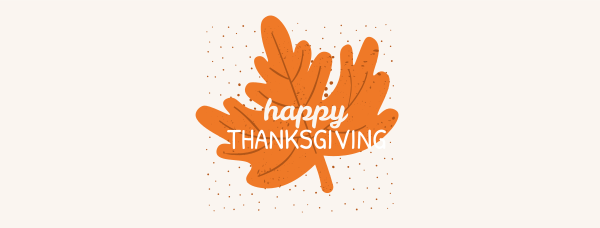 Happy Thanksgiving Autumn Leaf Facebook Cover Design Image Preview