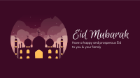 Happy Eid Mubarak Facebook Event Cover Design