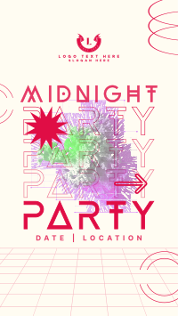 Put Your Hands Up in this Party Instagram Reel Design