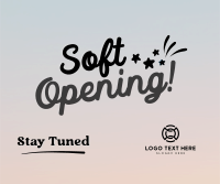Soft Opening Launch Cute Facebook post Image Preview