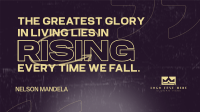 Rise Above Motivational Quote Animation Preview