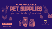 Quirky Pet Supplies Facebook event cover Image Preview