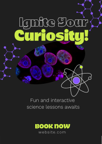 Science Tutor Poster Design