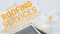 Roofing Expert Facebook Event Cover Design