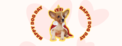 Dog Day Royalty Facebook cover Image Preview