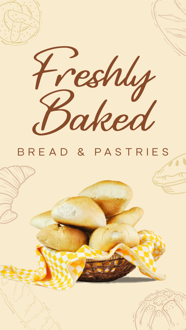 Specialty Bread Instagram Story Design
