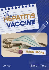 Contemporary Hepatitis Vaccine Poster Image Preview