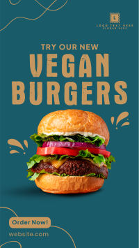 Vegan Burger Buns  TikTok Video Design