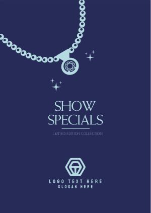 Luxury Necklace Poster Image Preview