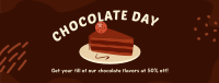 Chocolate Cake Facebook cover Image Preview