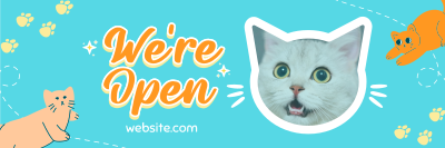 Show off your cat! Twitter header (cover) Image Preview