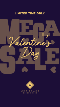 Valentine's Mega Sale TikTok Video Image Preview