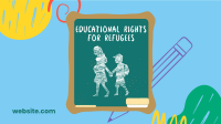 Refugees Education Rights Facebook event cover Image Preview