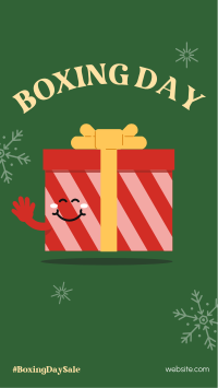 Boxing Day Gift Facebook Story Design