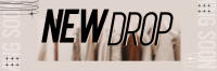 New Drop Collection Twitter Header Design