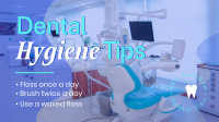 Dental Hygiene Tips Facebook Event Cover Design