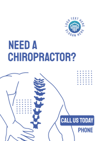 Book Chiropractor Services Flyer Image Preview