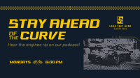 Race Car Podcast Facebook event cover Image Preview