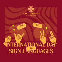 Sign Languages Day Celebration Linkedin Post Image Preview