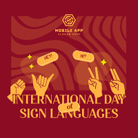Sign Languages Day Celebration Linkedin Post Image Preview
