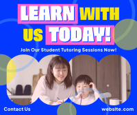 Tutoring Sessions Facebook post Image Preview