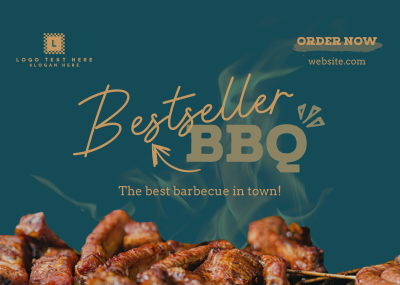 Bestseller BBQ Postcard Image Preview