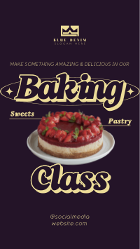 Modern Food Baking Instagram Reel Image Preview