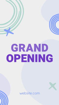 Contemporary Grand Opening Instagram story Image Preview