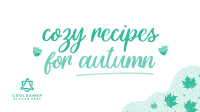 Cozy Recipes YouTube Video Image Preview