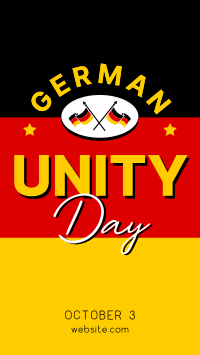 It's German Unity Day Facebook story Image Preview