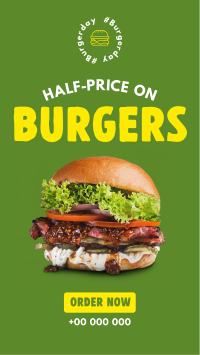 Best Deal Burgers TikTok Video Image Preview