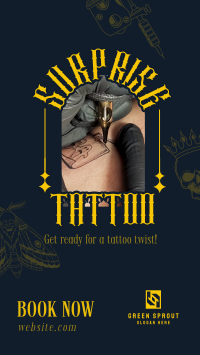 Tattoo Shop Promo TikTok Video Image Preview