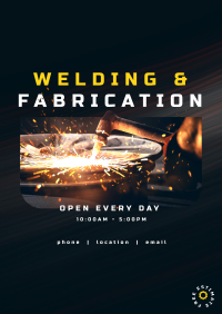 Welding & Fabrication Flyer Image Preview