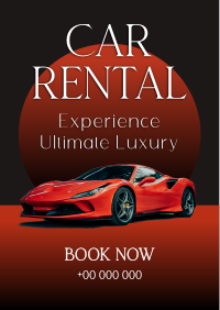 Lux Car Rental Flyer Image Preview