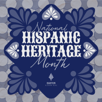 Talavera Hispanic Heritage Month Instagram Post Image Preview