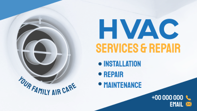 HVAC Services and Repair Facebook event cover Image Preview