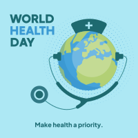 World Health Priority Day Linkedin Post Image Preview